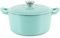 Lätt Home Cocotte Gusseisen, emailliert, minzgrün, rund, 23 x 11 cm, 4 l, elegant, robust, speziell für Induktion und für alle Herdarten geeignet