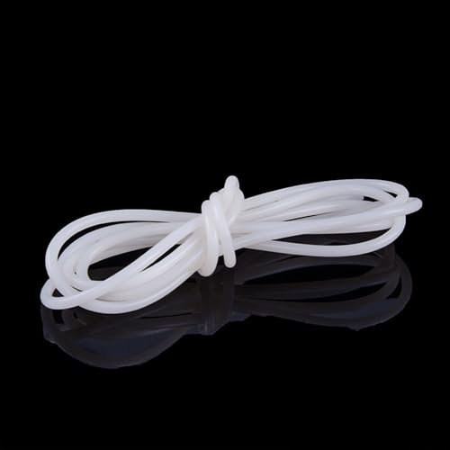 YXYFA Cavo in Silicone Solido Bianco da 10 m, Diametro 1 mm-25 mm, Guarnizione in Gomma Piena, Guarnizione in Gomma, Striscia di Tenuta, 1 pz.(2mm)