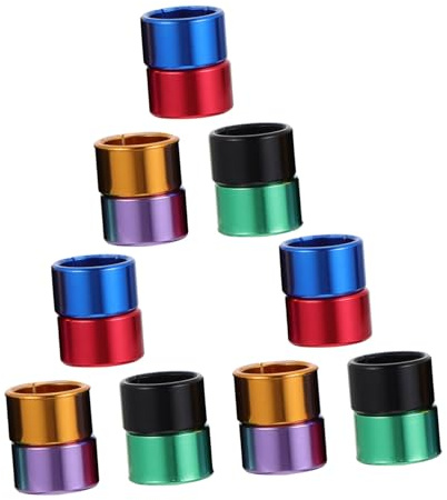 TOYANDONA 18pièces Bagues pour Pigeons Aluminium Bagues De Pattes pour Pigeons Voyageurs Identification pour Et Oiseaux