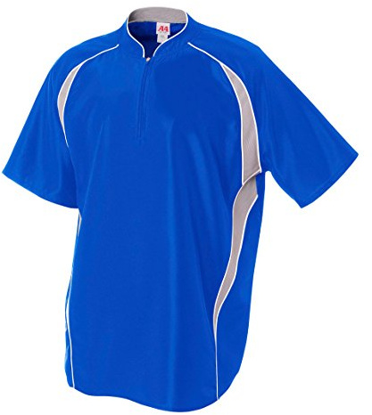 A4 Mens Batting Jacket, XL, Royal