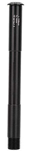 Perno passante bici, 110x15mm / 4,3x0,6 pollici Asse passante bici Lega di alluminio Forcella anteriore per bici Asse passante Spiedo