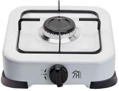 Hornillo de Gas Portátil 1 Fogón 1700W Ignis 7house