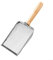 ZWEquipint Tamis de sol de jardin en maille avec poignée en bois, pour mélange, compost, sable, outils de jardinage (1 mm)
