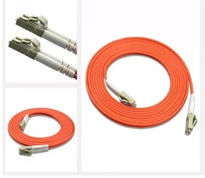 100mtr inomhus optisk kabel OM3 Multimode Dual Core PVC LSZH Singlemode Duplex Kompatibel med optisk fiberbygel(OM2 orange 2.0mm)