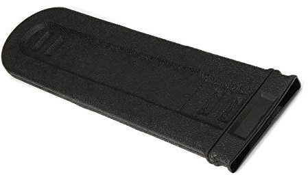 Uikdjgu 8 pouces - 12 pouces couvercle de barre de tronçonneuse fourreau garde plaque de guidage universelle pour couvercle de protection de barre de tronçonneuse noir