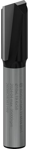 Bosch Professional 2608628467 spårskärare 8 x 10 x 51 mm Silver/Röd