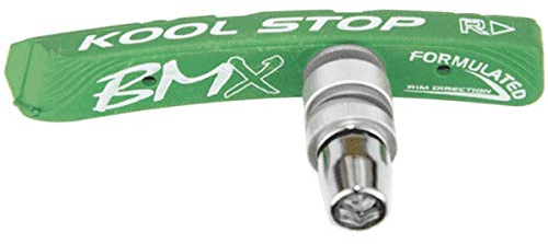 Kool Stop Unisex – Erwachsene BMX Bremsschuh, Grün, Einheitsgröße