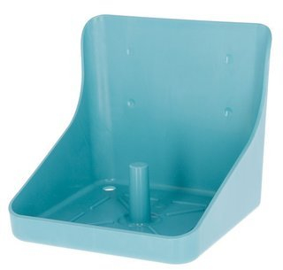 Kerbl Lecksteinhalter aquamarin Kunststoff, eckig