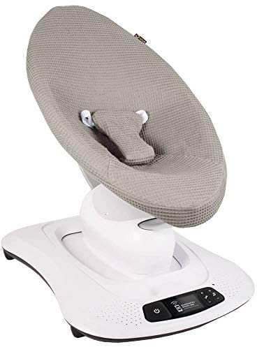 UKJE Protective Baby Rocker Cover Liner - Compatible with Old Model Before 2022 MamaRoo 4 - Baby Swing Cover - Bouncer Cover - Compatible Cover Over The Mamaroo 4 Swing Bouncer (Taupe)