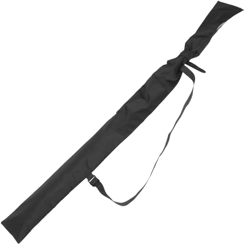 VANZACK Japanische Tasche Aus Polyester Stabiler Riemen Seitlicher Näh- Und Aufbewahrungsbeutel Schwarz 136 cm