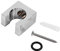 WPKD BLUEIY Soporte para Cabezal de Ducha, Cobre Sólido Fijo Ducha de Mano Spray Cabezal Soporte de Pared Robusto Soporte de Cabezal de Ducha Kits de Montaje para el Hogar Cuarto de baño