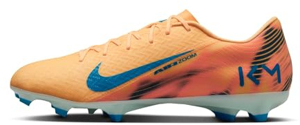 Nike Mercurial Vapor 16 Academy Kylian Mbappe Multi-Ground Low-Top Soccer Cleats (Melon Tint/Igloo/Neo Turquoise) Size 10