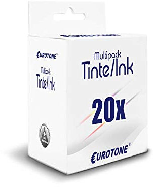20x Müller Printware Patronen für Epson DX 4050 4450 5050 5500 6050 7000 7400 7450 8450 9200 9400 ersetzt T0715 CMYK