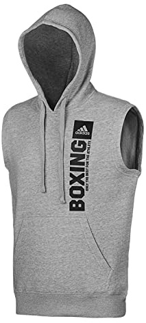 Adidas Community Vertical Hoody Boxe sans Manches Sweat à Capuche sans Manches Homme (Lot de 1)