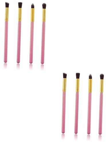 Ensemble De 8 Pinceaux De Maquillage Pour Les Yeux Pinceaux Pour Fard À Paupières Crayon Estompeur Kit Doutils De Maquillage Pour Voyage