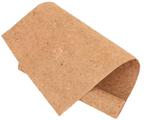 Gatuida Tapis en Fibres Naturelles pour Reptiles Substrat Perméabilité Élevée 0,5x2m Protection des Plantes Habitat Reptile