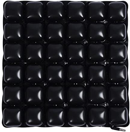 Colcolo Cojín inflable para asiento, alfombrilla para silla de ruedas, funda de asiento transpirable, cojín de aire cuadrado de TPU para, la,