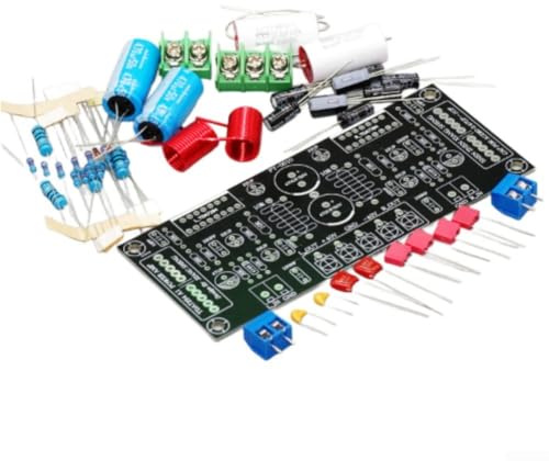 TDA7294 Ljudkretskort, gör-det-själv-byggsats, 200 W, tvåkanals hifi-slutsteg, PCB-board, FR4, material, svart, DC +-24 V till +-40 V, strömförsörjning för hemmabio och HiFi självkonstruktion (lösa