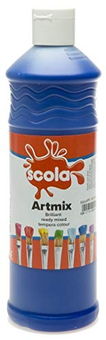 scola Artmix Poster Paint 600ml Blue