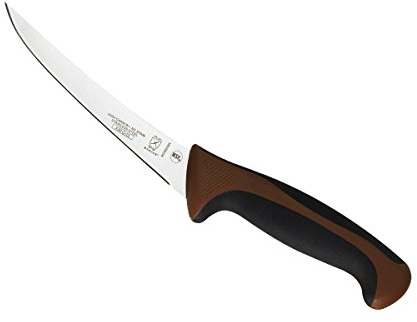Mercer Culinary Millennia Curved Boning Knife, Brown, 6-Inch