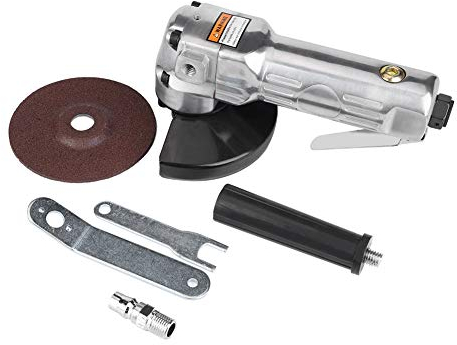 Akozon Amoladoras angulares neumático 4 pulgadas 11000 rpm Lijadora de lijado Amoladora en ángulo Pulidora Pulido