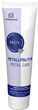 Sprenger Diamond Polish Paste Metallpolitur I 100 ml effiziente Polierpaste für Stahl Edelstahl und weitere Metalle I hautfreundlich und geruchlos