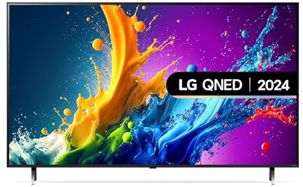 LG 50QNED80T6A 50-Inch 4K UHD Smart TV, (α5 AI Processor Gen7, Freeview Play and Amazon Alexa, 60Hz) [Model 2024]