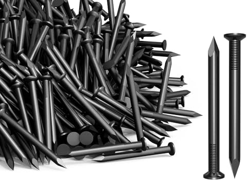 50 Pezzi Chiodi Acciaio per Cemento Armato Chiodelli 40 mm Perni da Muro Chiodi per Quadri Muro Chiodi Zincati Argenteo per Mattoni Immagini Appese Chiodi in Legno Uso Universale per Interni Esterni