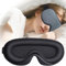 liuchanghe 3D Schlafmaske für Seitenschläfer, Augenmaske für Frauen & Herren, 100% Lichtblockierend & Atmungsaktiv, geeignet für Reise-Yoga