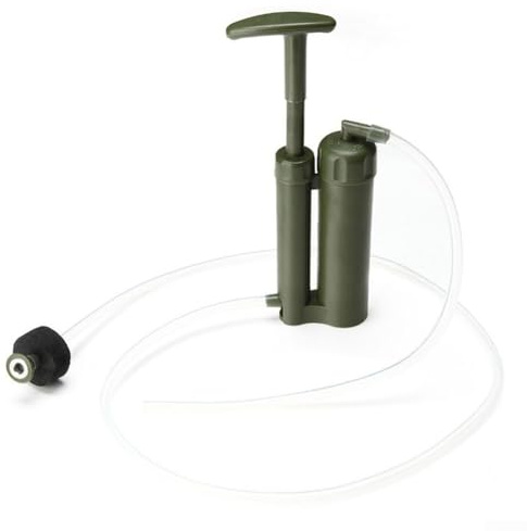 Shophubio Purificatore d'acqua portatile per campeggio, filtro dell'acqua da esterno con filtrazione 0.1, virus, metalli pesanti e inquinanti -