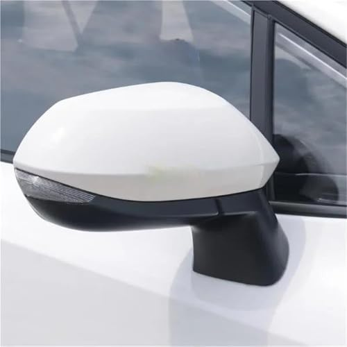 Specchietto Retrovisore Esterno Destro Specchietto Retrovisore Elettrico Pieghevole Riscaldato Con Indicatore Di Direzione Per Auto 6/8 Fili Per Toyota Per Corolla E210 2020-2022(BIANCO,6PINS Right)