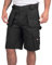Lee Cooper Workwear LCSHO810 Mens Durable Woven Flexible Comfortable Work Safety Cargo Shorts, Black, 38W