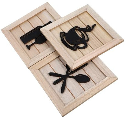 3 Piezas Vintage Decorativos Para Colgar En La Pared Letrero De Granja Cocina Arte De La Pared Decoración De La Pared Placas De Puerta Placas De Pared Adornos Colgantes De Garneck