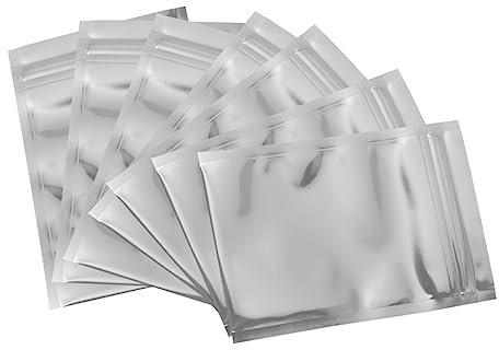 GETAJGHSD 100 Stück Antistatische Mainboardtaschen 15x20cm Aus Cpp Pet Durchscheinende Chip Aufbewahrungsbeutel Mit Isolier Abschirmung Für Elektronische Bauteile