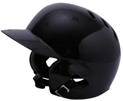 Perfeclan Casco de bateo de béisbol para niños, Casco de Softball de Doble oído para al Aire Libre, Deportes, Partido, niños niños niñas, Negro