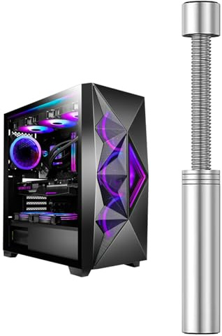 GPU-fäste - 10 cm aluminiumgrafikkort opport, justerbar svängbar supsport, anti-slapp stabilisator | grafikkortsutportar för stationär dator,