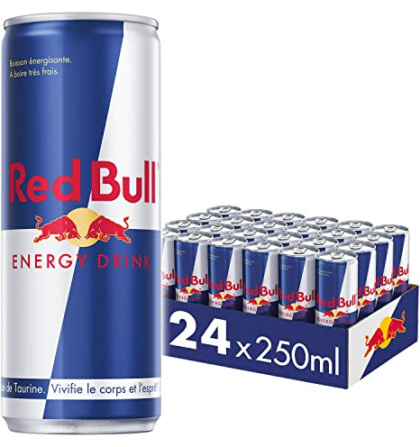 Red Bull, Boisson Energisante, lot de 24 x 250ml