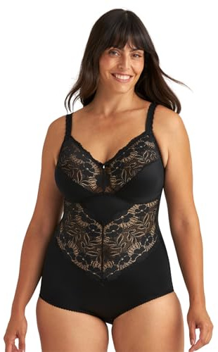 Miss Mary of Sweden Fantastic Flair Mjuk Spets-Body utan Bygel 95E Svart
