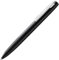 LAMY aion Kugelschreiber 277 – Einzigartiger Kuli aus Aluminium in der Farbe Schwarz, seidenmatt mit Drehmechanik – Mit Großraummine – Strichbreite M, 1 Stück (1er Pack)