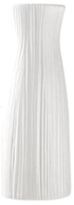 Jarrón De Plástico para Flores, Estilo Nórdico Irrompible Moderno Jarrón White para Flores Jarró Alto White Jarrones Decoración del Hogar Jarrones Ramos Flore Bodas Decoración (Pequeño Blanco Tipo A)