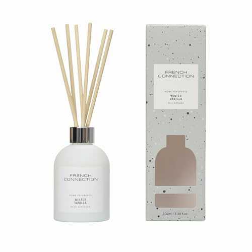 French Connection Black & White Collection Scented Reed Diffuser | Luxury Home Fragrance | 100ML