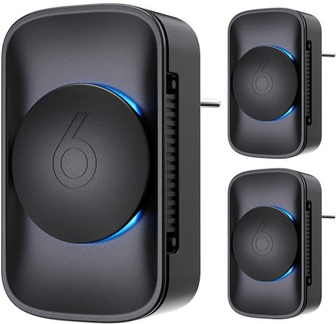 Purificador de aire portátil para el hogar iDiskk (pack de 3 unidades), purificador de aire enchufable, adecuado para dormitorios, habitaciones para mascotas, baños y armarios.