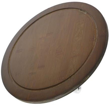 TOYANDONA Trasportatore di Vassoi per Fioriere in Legno Carrello Portavasi con Ruote Girevoli Base per Spostare Piante da Ed Esterno Supporto per Vasi da