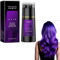 Hair Dye Shampoo, Shampoo Colorante per Donna, Black Hair Dye shampoo 3 in 1, shampoos colorante per Donna Uomo, colorante Capelli Istantaneo, shampoos Capelli Colorati, 200ml (Viola)