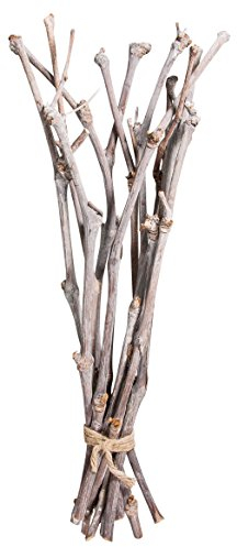 Rayher 55813000 Bundle of 12 Natural Grapevine Twigs for Crafting and Home Décor, 40cm