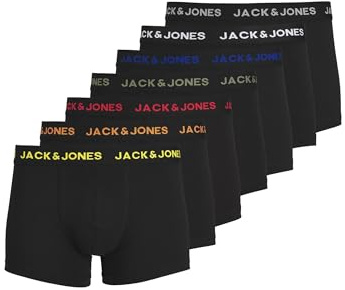 JACK & JONES Herr Jacbasic 12165587 Boxerkalsonger, Flerfärgad, XL x 3 st