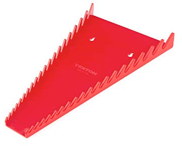 TEKTON 19-Tool Wrench Organizer Rack (Red) | Made in USA | ORG29219