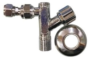 IDRO POINT - RUBINETTO SOTTOLAVABO CON SNODO 1/2