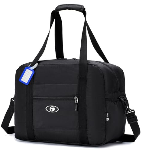 SPAHER Bolsa de Viaje 40x30x15 British Airways Equipaje de Mano Bolsa de Deporte Gimnasio Impermeable Bolsos Maternidad Hospital Fin Semana Mujer Hombres Cabin Duffle Bag Gym Bag