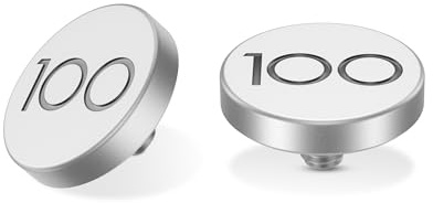 JJC 1st mjuk utlösningsknapp kompatibel med Leica Q3 43, Q3, Q2 digitalkamera, platt gängat hål tryckknapp (100-årsjubileum silver)